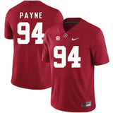 Da'Ron Payne Alabama Crimson Tide Football Jersey-Red