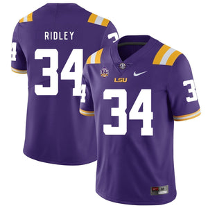 Stevan Ridley LSU Tigers Football Jersey - Purple