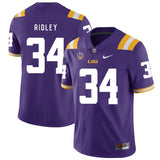 Stevan Ridley LSU Tigers Football Jersey - Purple