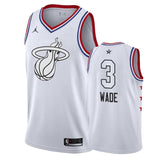Miami Heat #3 Dwyane Wade 2019 ALL STAR Swingman Jersey
