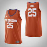 Aamir Simms Clemson Tigers Basketball Jersey