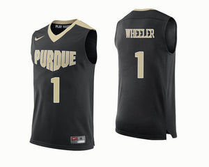 Aaron Wheeler Purdue Boilermakers Basketball Jersey