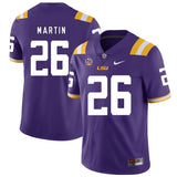 Ronald Martin LSU Tigers Football Jersey - Purple