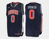 Horace Spencer Auburn Tigers Basketball Jersey