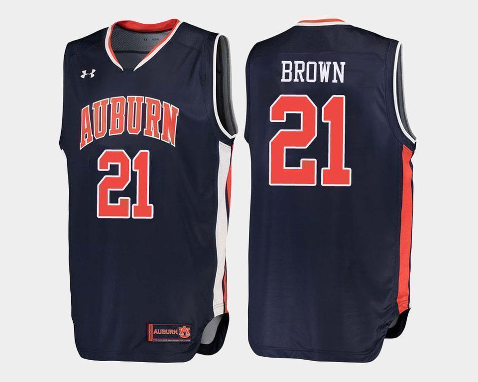 Quinnel Brown Auburn Tigers Basketball Jersey