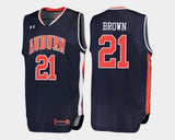 Quinnel Brown Auburn Tigers Basketball Jersey
