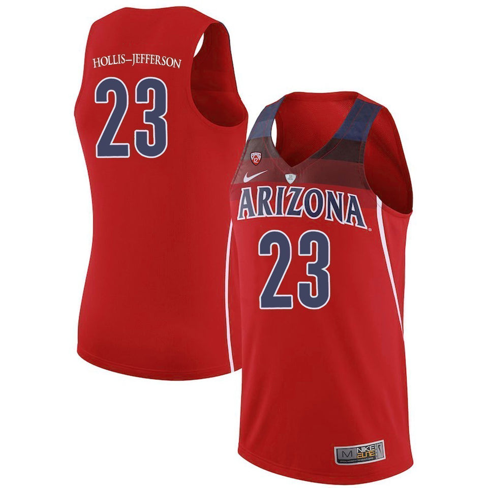 Rondae Hollis-Jefferson Arizona Wildcats Basketball Jersey-Red