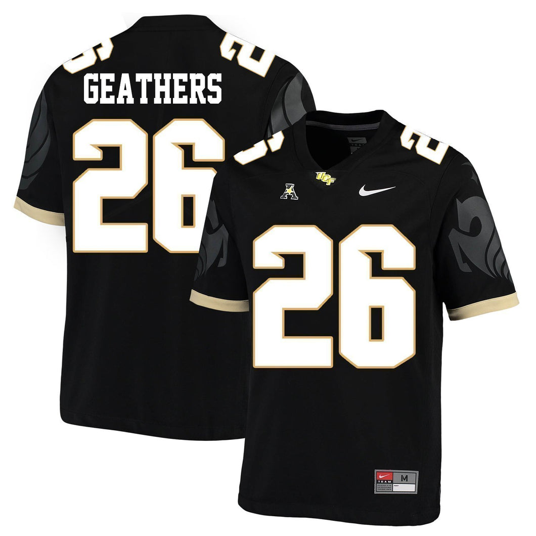 Clayton Geathers UCF Knights Football Jersey Black