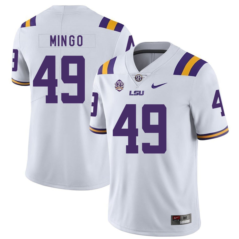 Barkevious Mingo LSU Tigers Football Jersey - White