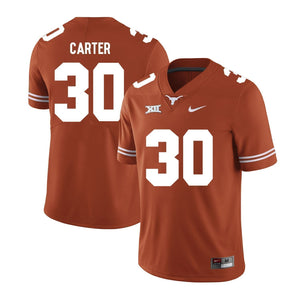 Toneil Carter Texas Longhorns Football Jersey - Orange