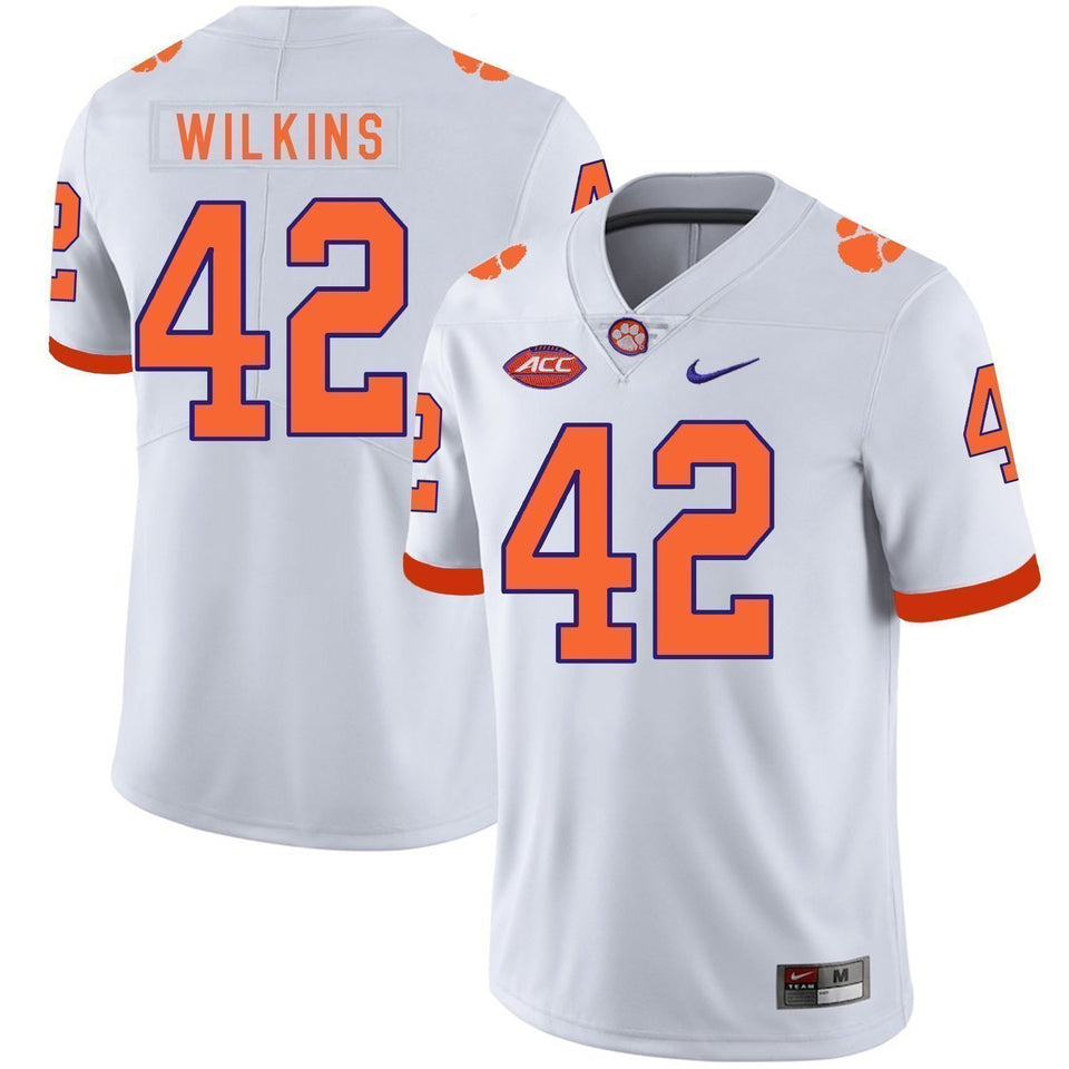 Christian Wilkins Clemson Tigers Football Jersey White