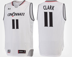 Gary Clark Cincinnati Bearcats Basketball Jersey-White