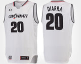 Mamoudou Diarra Cincinnati Bearcats Basketball Jersey-White