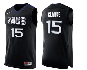 Brandon Clarke Gonzaga Bulldogs Basketball Jersey - Black