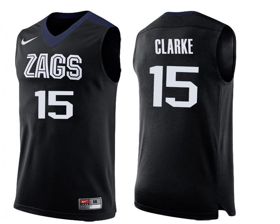 Brandon Clarke Gonzaga Bulldogs Basketball Jersey - Black