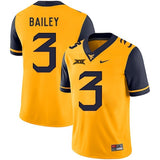 Stedman Bailey West Virginia Mountaineers Football Jersey - Yellow