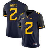 Ka'Raun White West Virginia Mountaineers Football Jersey - Navy