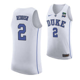Jack White Duke Blue Devils 2019 Final Four Basketball Jersey - White