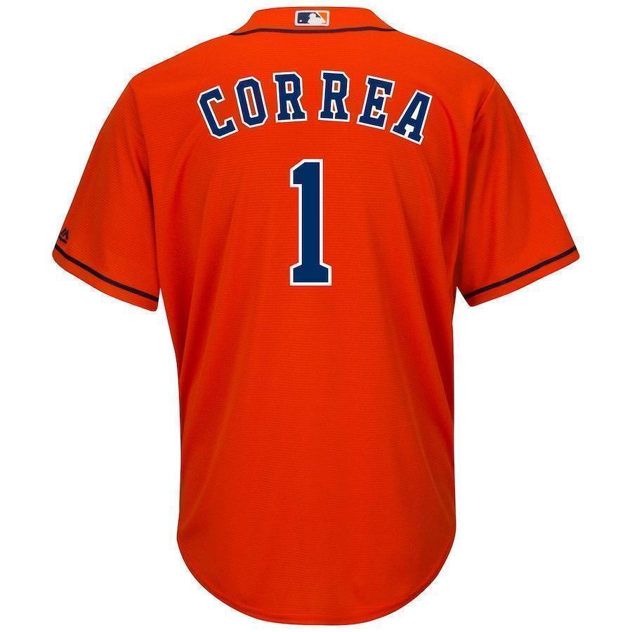 Carlos Correa Houston Astros Baseball Player Jersey