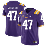 Nelson Jenkins III LSU Tigers Football Jersey - Purple