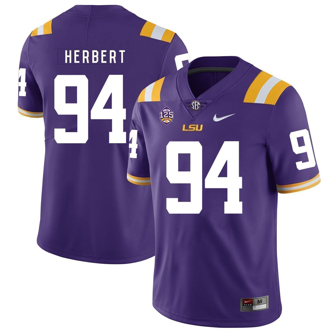 Danielle Hunter LSU Tigers Football Jersey - Purple
