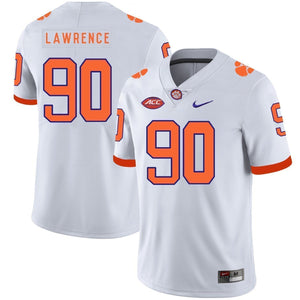 Dexter Lawrence Clemson Tigers Football Jersey White