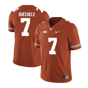 Shane Buechele Texas Longhorns Football Jersey - Orange