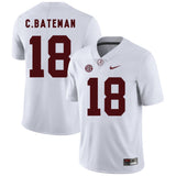 Cooper Bateman Alabama Crimson Tide Football Jersey-White