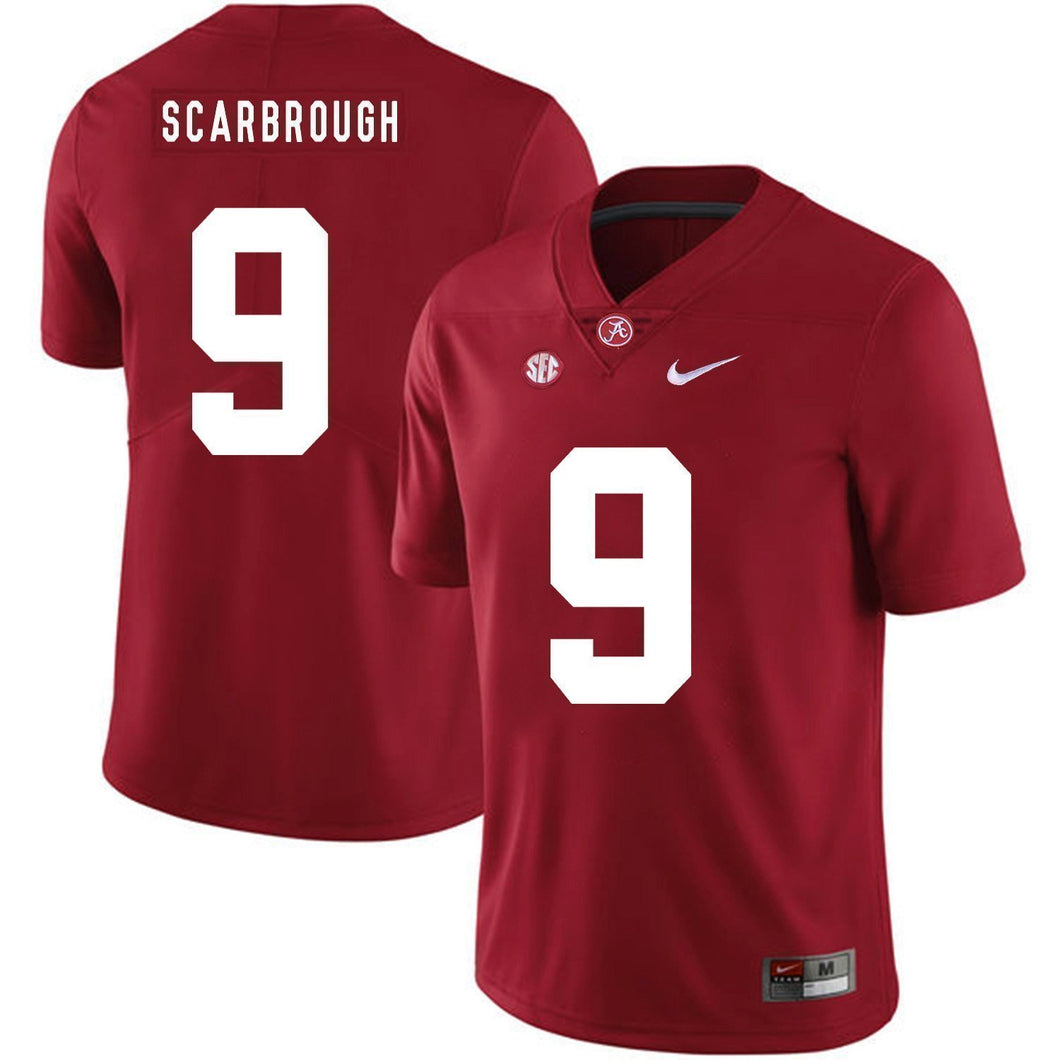 Bo Scarbrough Alabama Crimson Tide Football Jersey-Red