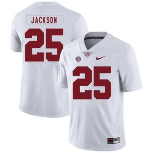 Kareem Jackson Alabama Crimson Tide Football Jersey-White