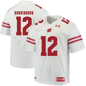 Alex Hornibrook Wisconsin Badgers Football Jersey White