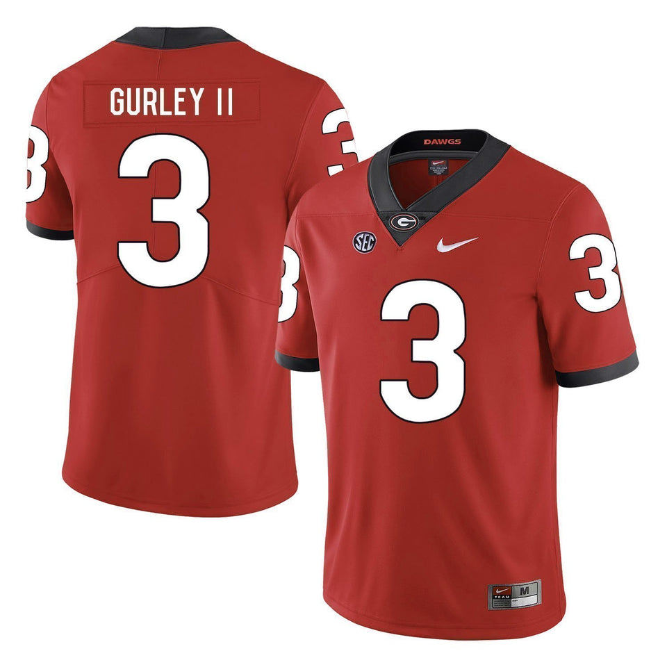 Todd Gurley II Georgia Bulldogs Football Jersey Red