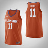 Isaac Fields Clemson Tigers Basketball Jersey