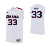 Killian Tillie Gonzaga Bulldogs Basketball Jersey-White