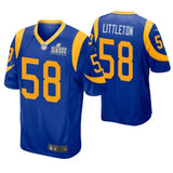 Cory Littleton Los Angeles Rams Super Bowl LIII Game Jersey