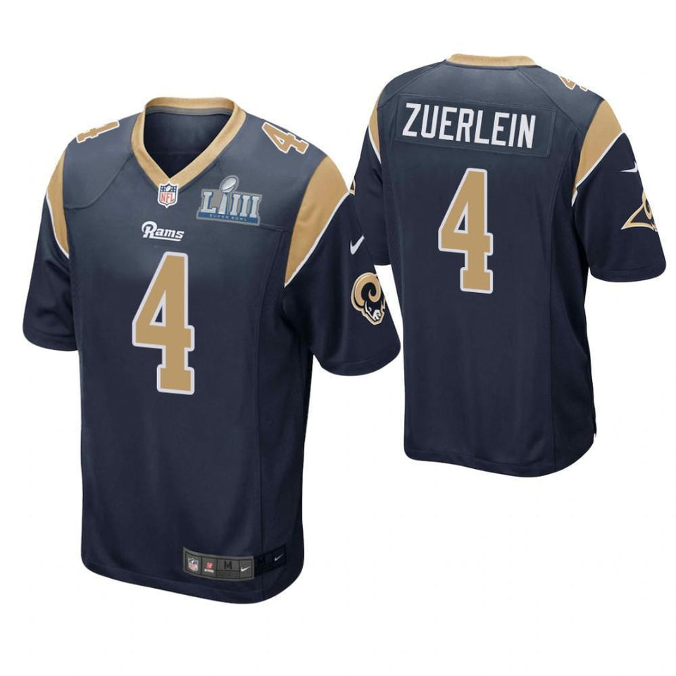 Greg Zuerlein Los Angeles Rams Super Bowl LIII Game Jersey
