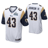 John Johnson Los Angeles Rams Super Bowl LIII Game Jersey
