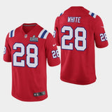 James White New England Patriots Super Bowl LIII Game Jersey