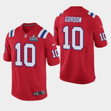 Josh Gordon New England Patriots Super Bowl LIII Game Jersey