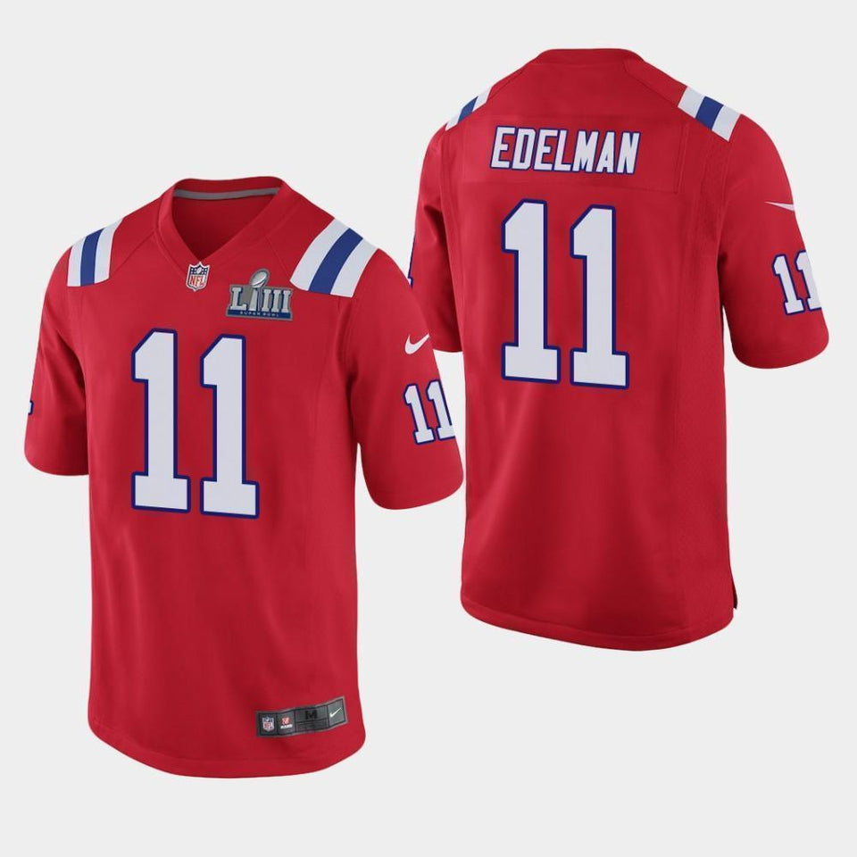 Julian Edelman New England Patriots Super Bowl LIII Game Jersey