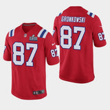 Rob Gronkowski New England Patriots Super Bowl LIII Game Jersey