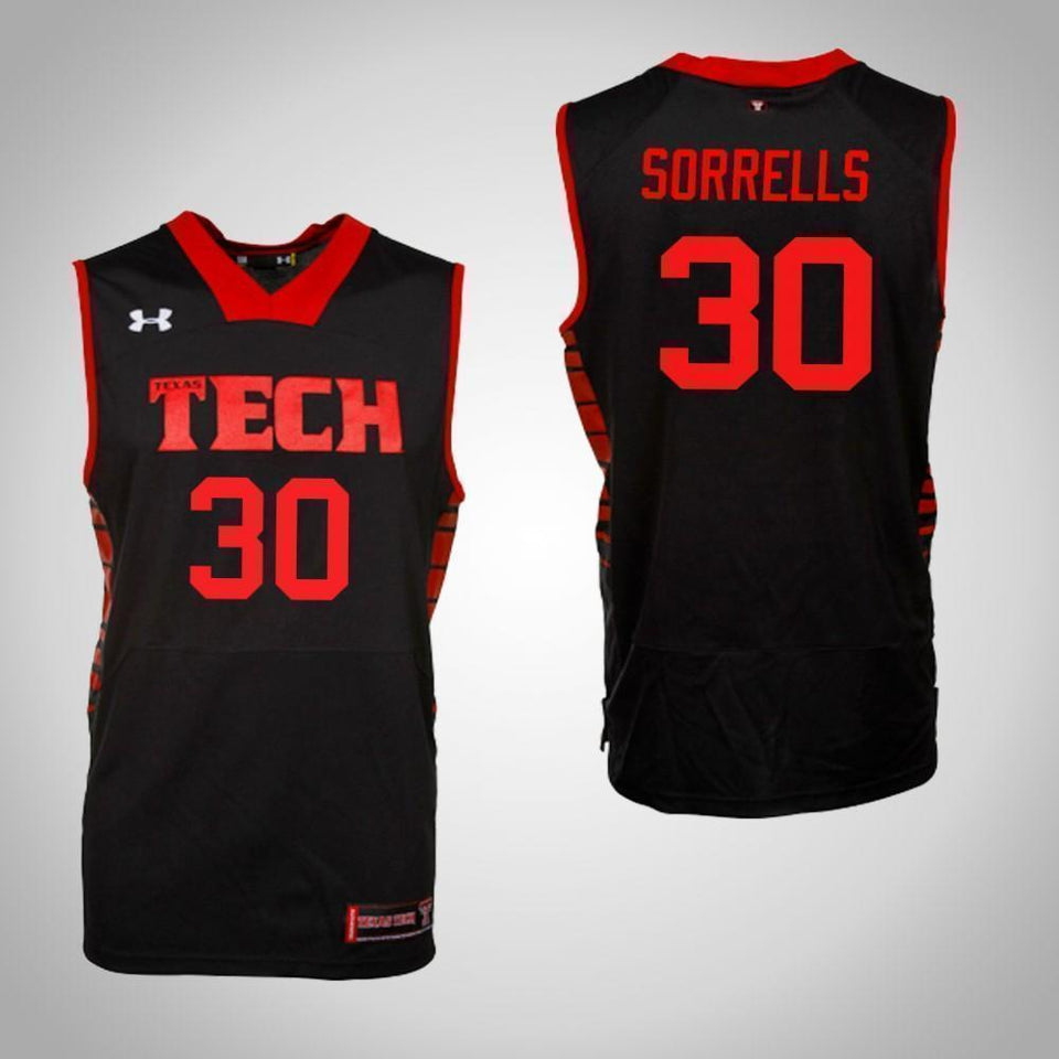Andrew Sorrells Texas Tech Red Raiders Basketball Jersey