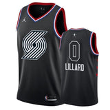 Portland Trail Blazers #0 Damian Lillard 2019 ALL STAR Swingman Jersey