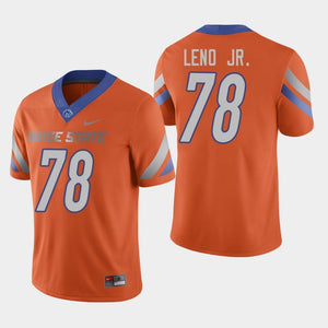 Charles Leno Jr Boise State Broncos Football Jersey - Orange