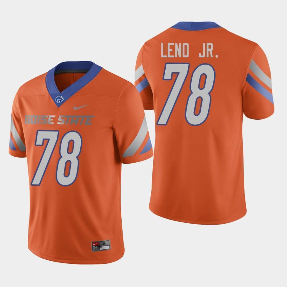 Charles Leno Jr Boise State Broncos Football Jersey - Orange