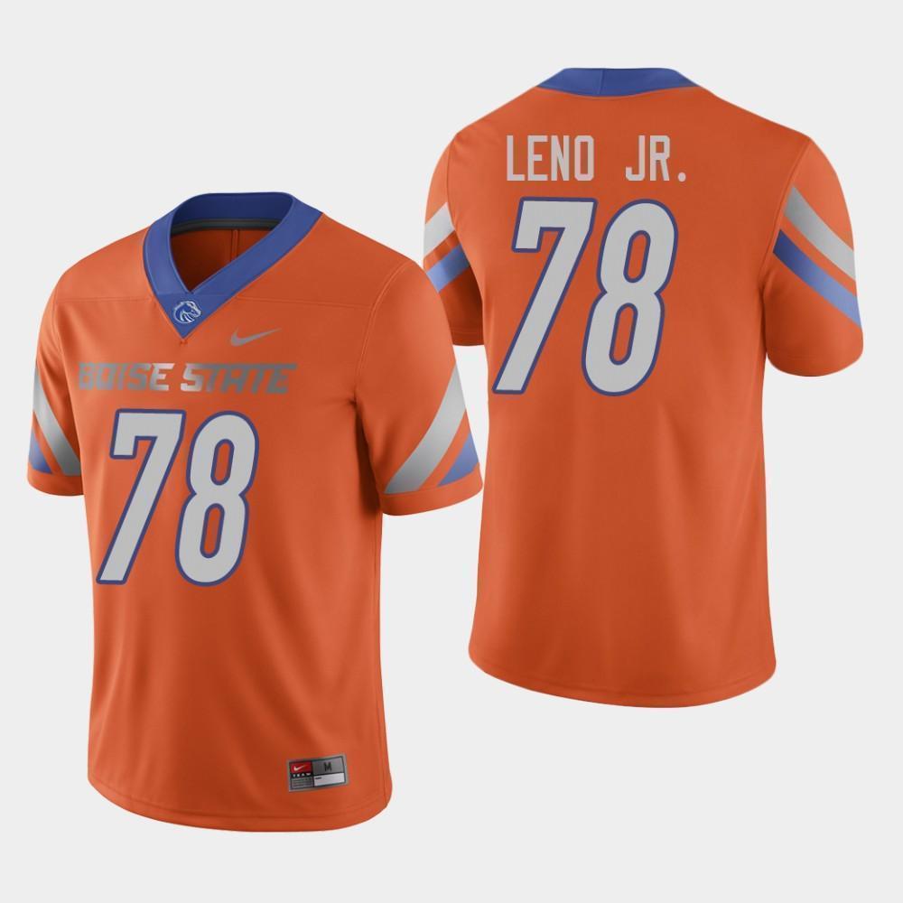 Charles Leno Jr Boise State Broncos Football Jersey - Orange