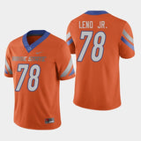 Charles Leno Jr Boise State Broncos Football Jersey - Orange