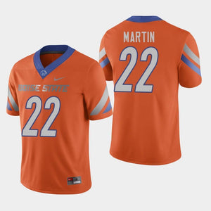 Doug Martin Boise State Broncos Football Jersey - Orange