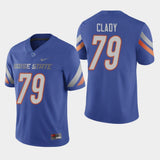 Ryan Clady Boise State Broncos Football Jersey - Royal