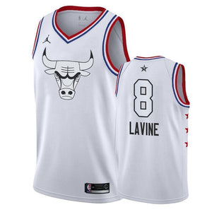 Chicago Bulls #8 Zach LaVine 2019 ALL STAR Swingman Jersey
